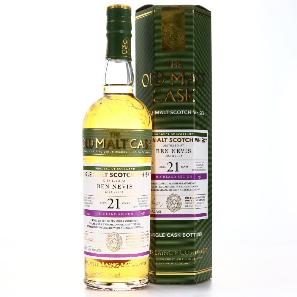Ben Nevis 1996 Hunter Laing 21 Year Old