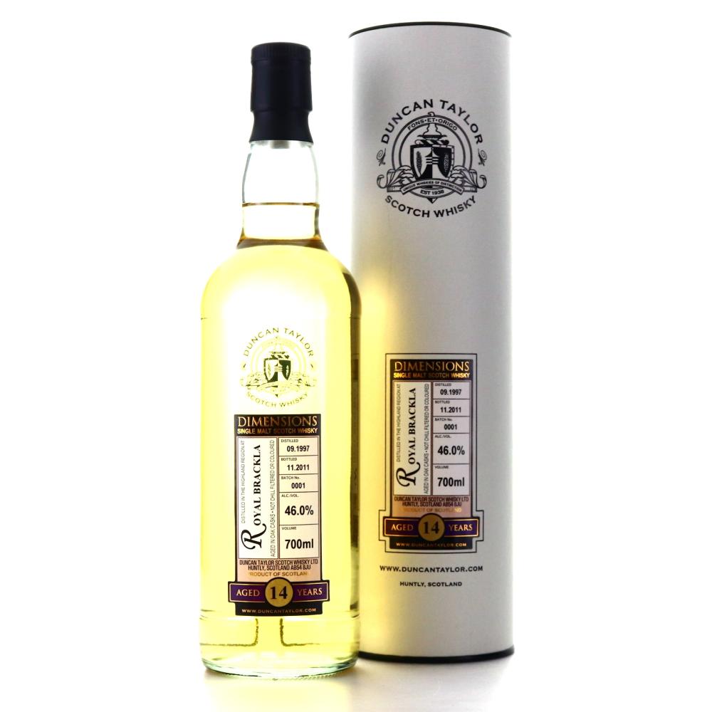 Royal Brackla 1997 Duncan Taylor 14 Year Old Dimensions