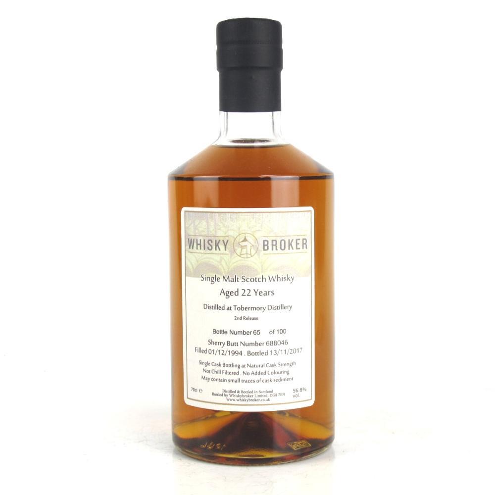 Tobermory 1994 Whisky Broker 22 Year Old 2nd Release