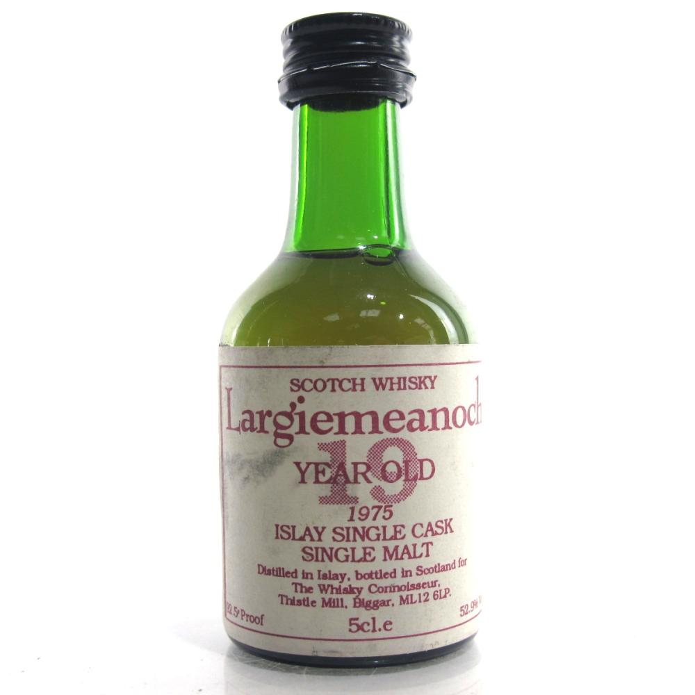Bowmore / Largiemeanoch 1975 Whisky Connoisseur 19 Year Old Miniature 5cl