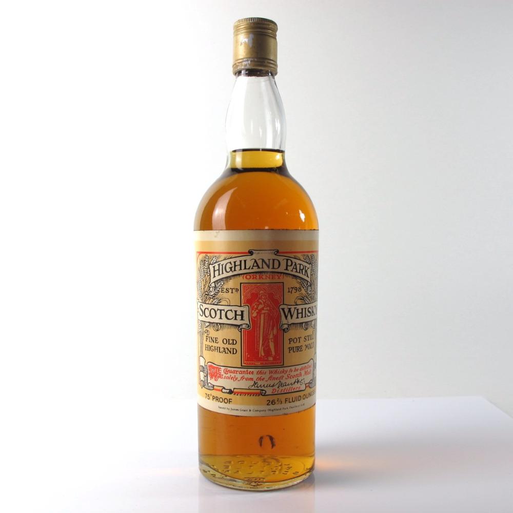 Highland Park Gordon and MacPhail 1970s