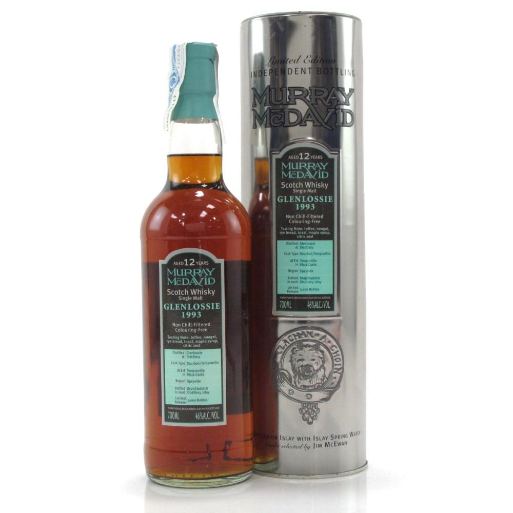 Glenlossie 1993 Murray McDavid 12 Year Old