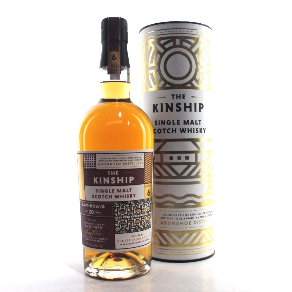 Laphroaig 20 Year Old Hunter Laing Kinship / Feis Ile 2018 - Signed
