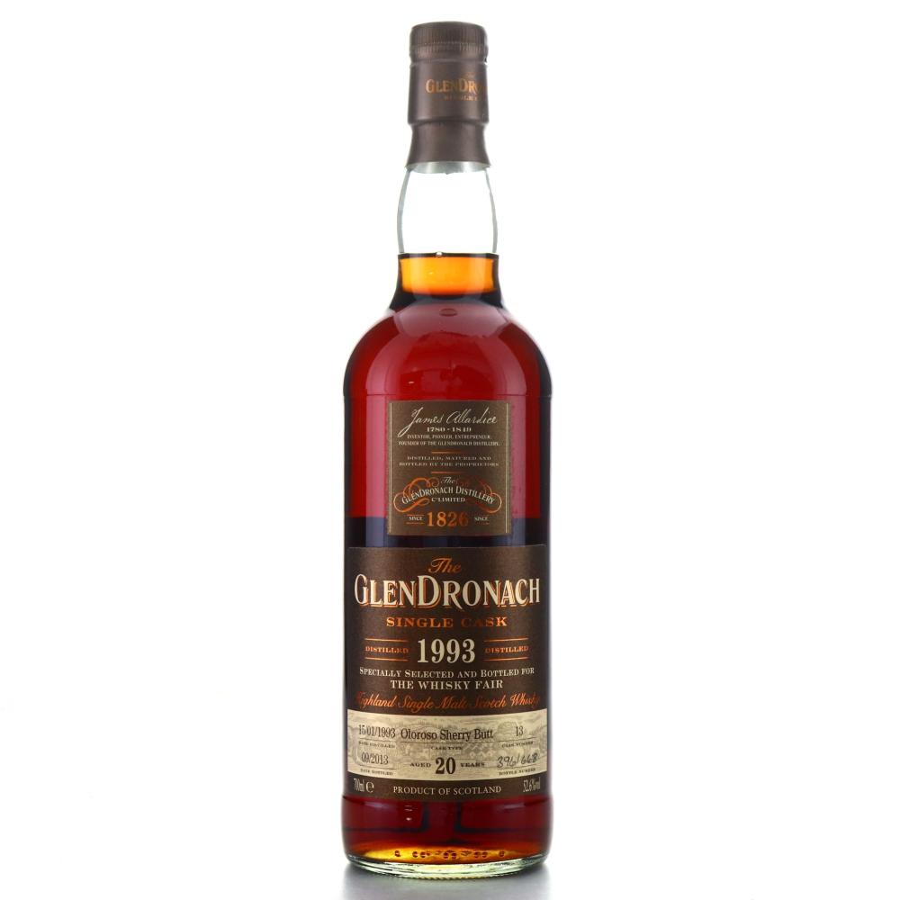 Glendronach 1993 Single Oloroso Cask 20 Year Old #13 / The Whisky Fair