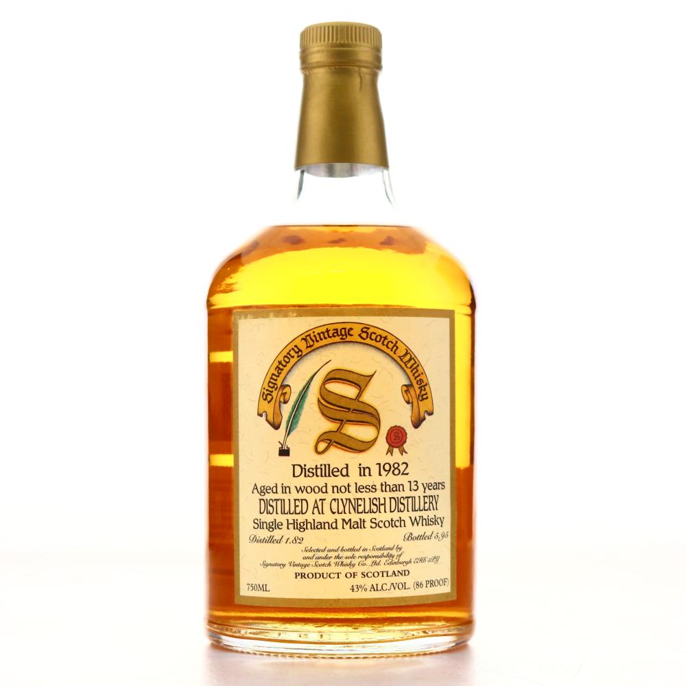 Clynelish 1982 Signatory Vintage 13 Year Old 75cl / US Import