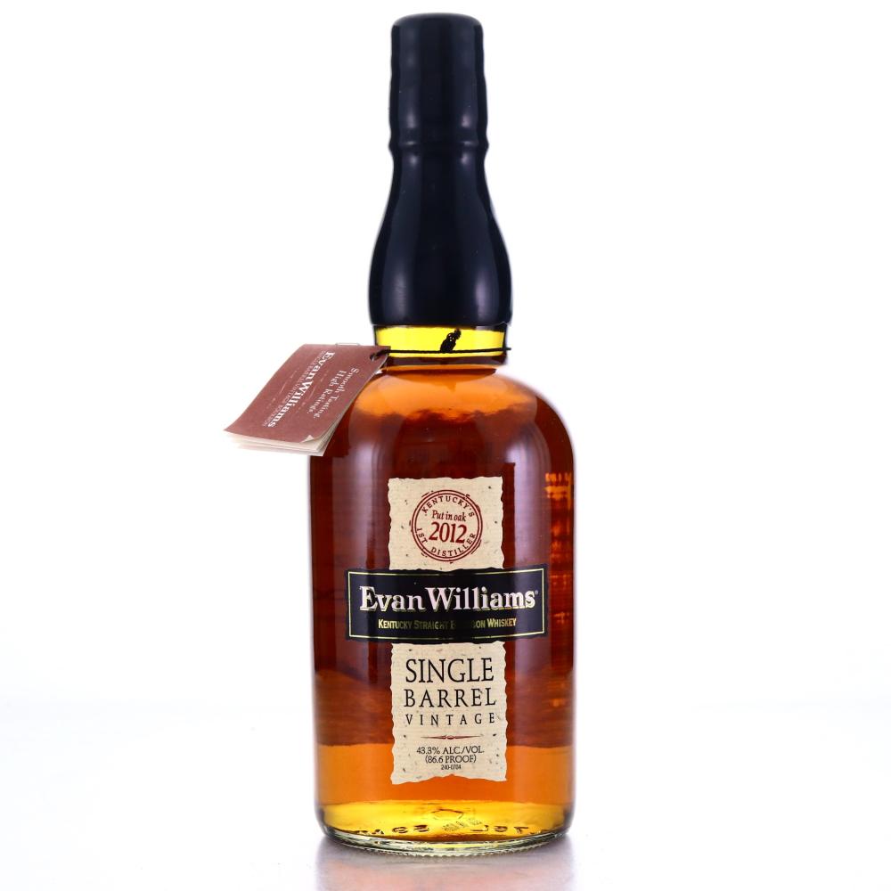 Evan Williams 2012 Single Barrel #756