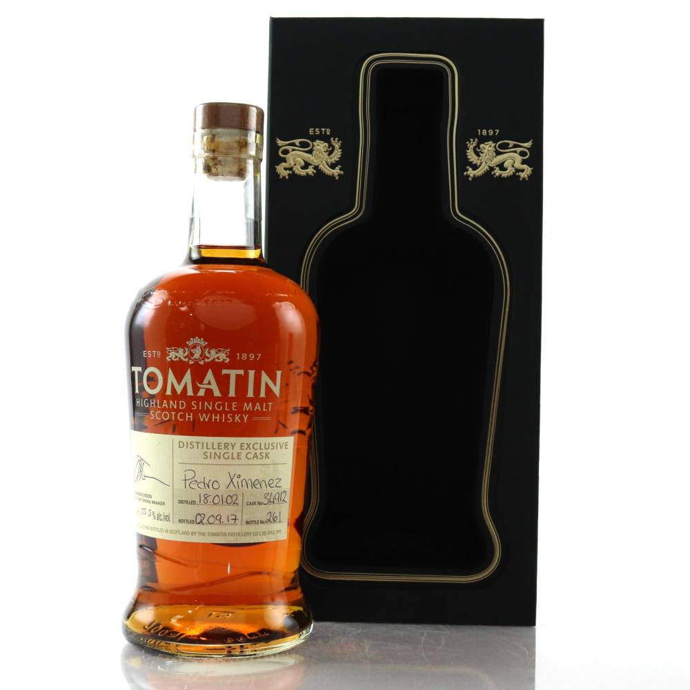 Tomatin 2002 PX Single Cask #34912 / Distillery Exclusive