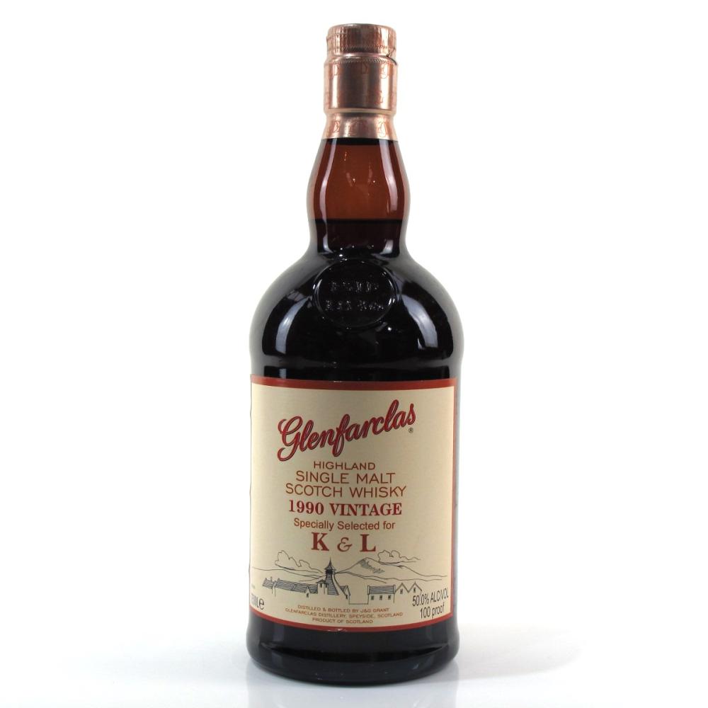 Glenfarclas 1990 Vintage 75cl / K&L Wines Exclusive