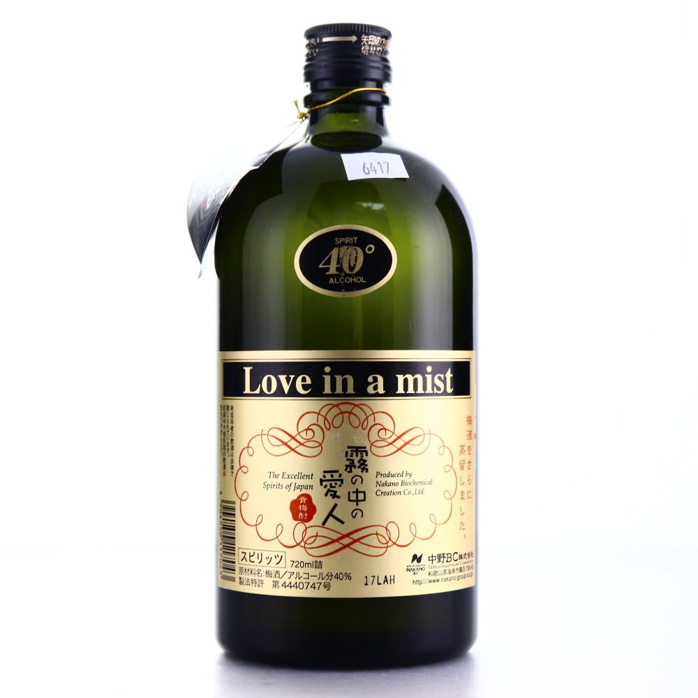 Love In A Mist Japanese Plum Liqueur