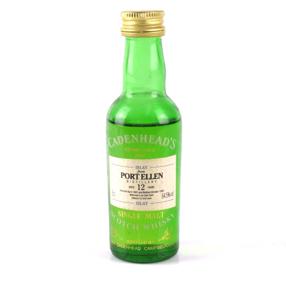 Port Ellen 1981 Cadenhead's 12 Year Old 5cl