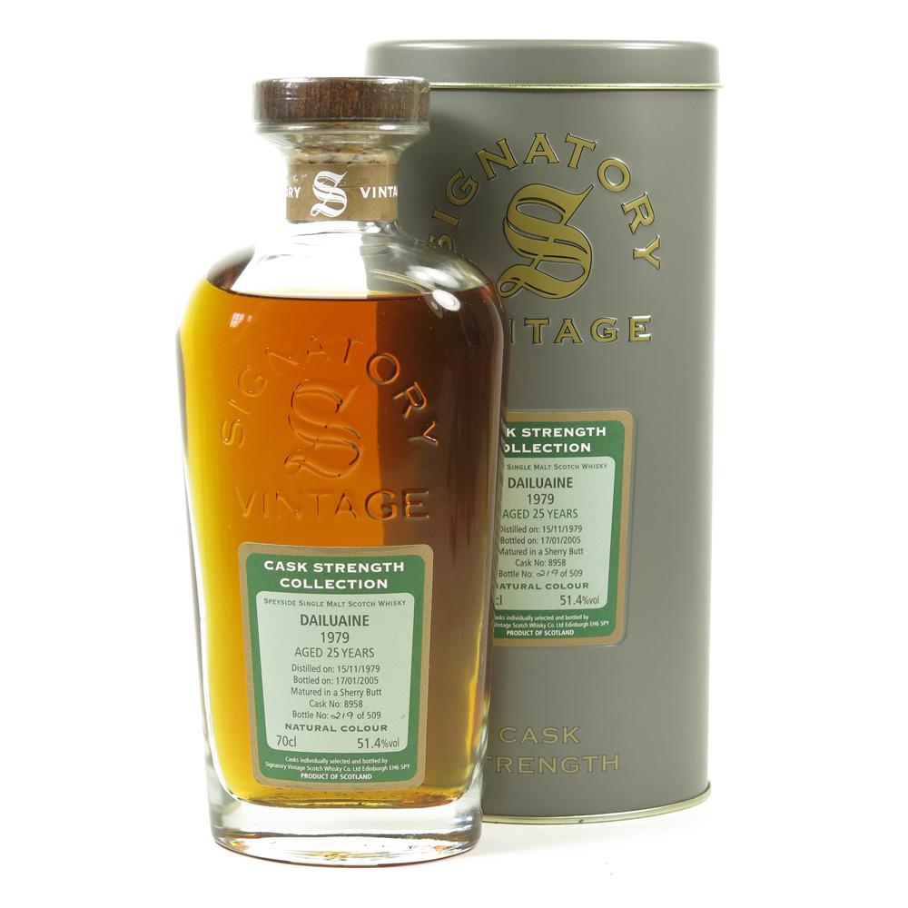 Dailuaine 1979 Signatory Vintage 25 Year Old