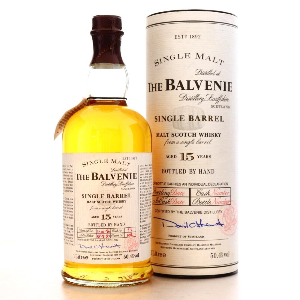 Balvenie 1980 Single Barrel 15 Year Old #93 1 Litre