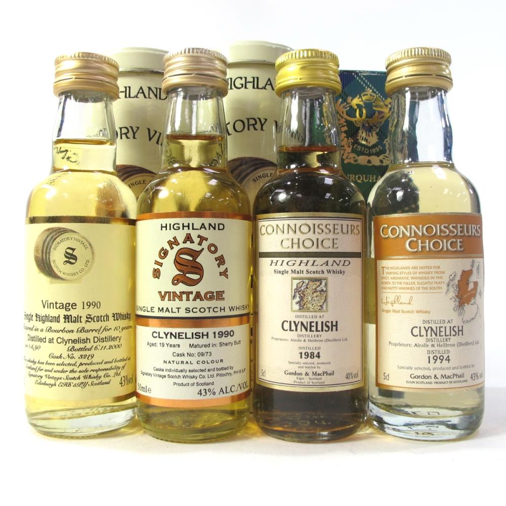 Clynelish Miniature Selection x 4