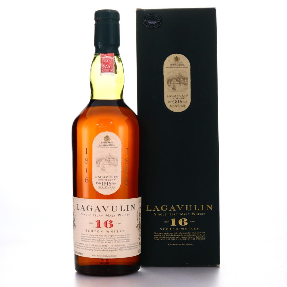 Lagavulin 16 Year Old White Horse Bottling 1980s