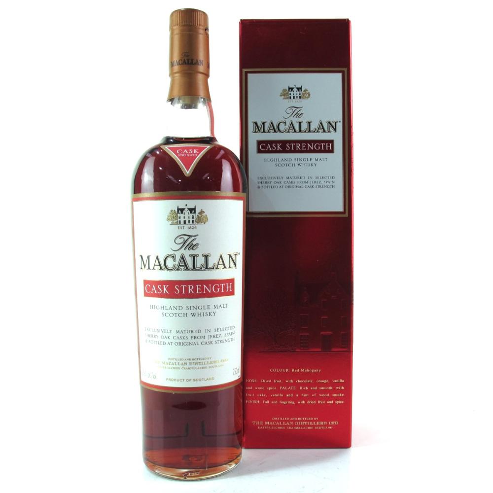 Macallan 10 Year Old Cask Strength 75cl / US Import