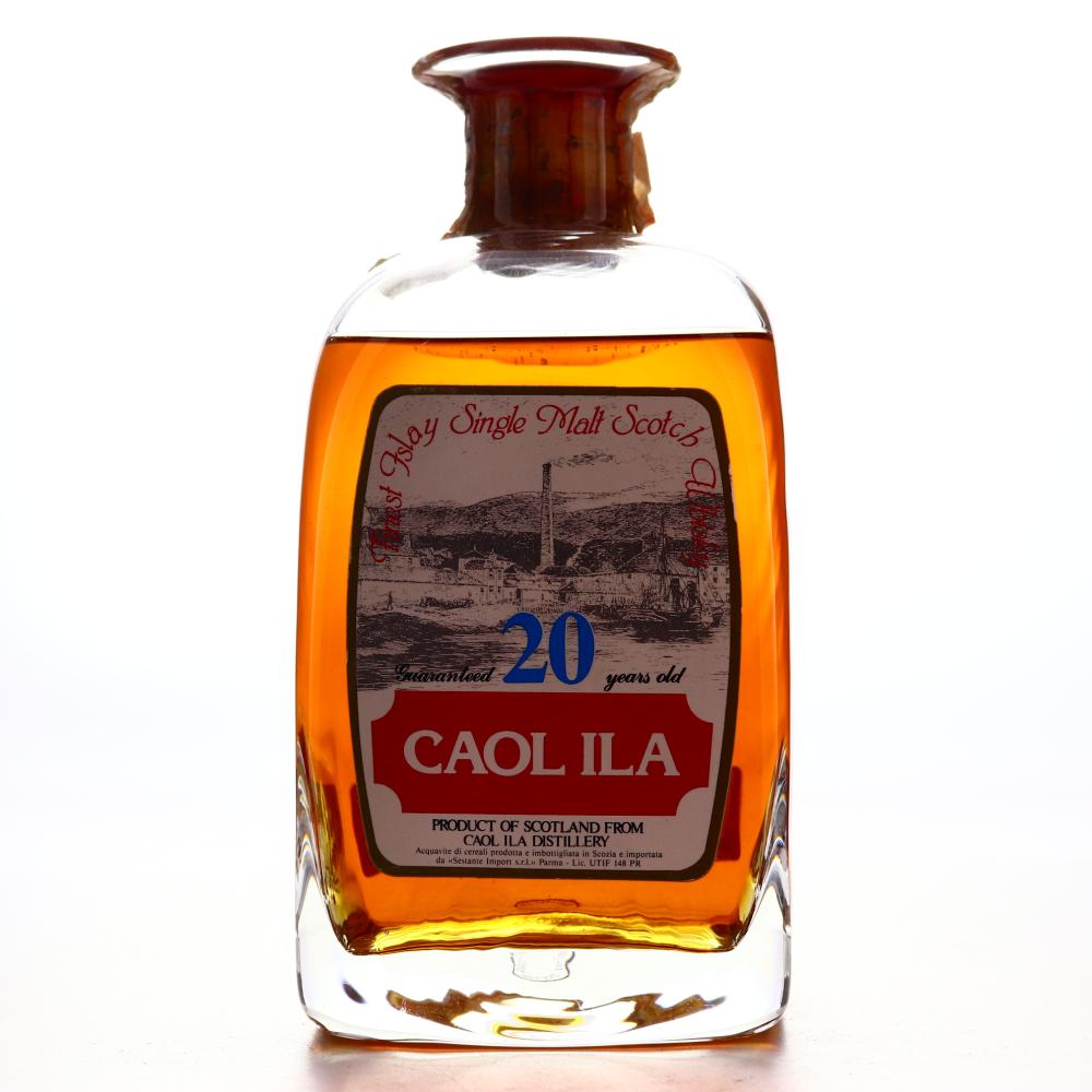 Caol Ila 20 Year Old Sestante Decanter 1980s / Dartington Crystal