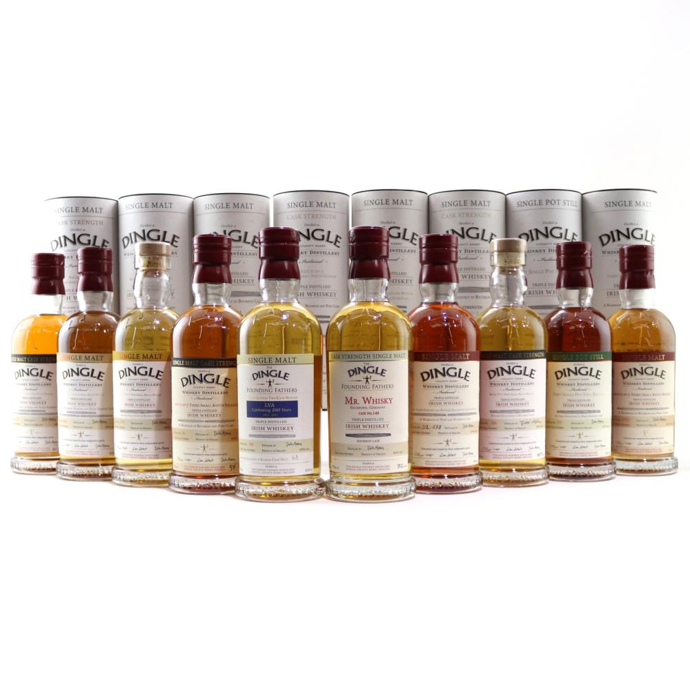 Dingle Irish Whiskey Collection 10 x 70cl