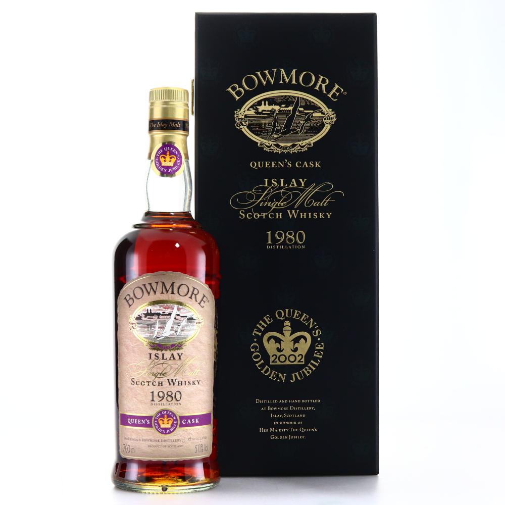 Bowmore 1980 Queen's Cask 21 Year Old / Golden Jubilee