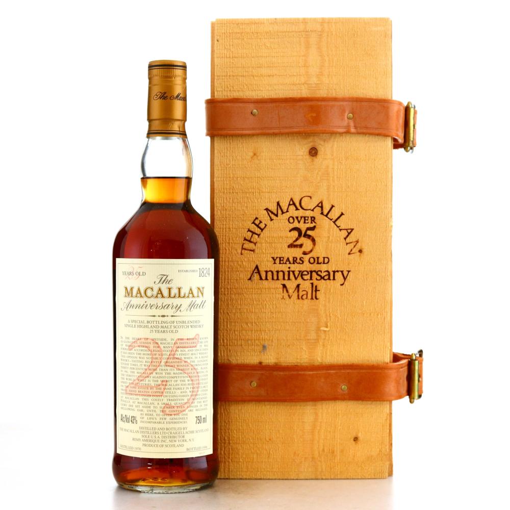 Macallan 1970 Anniversary Malt 25 Year Old 75cl / US Import