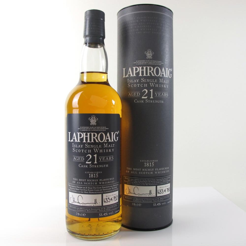 Laphroaig 21 Year Old / Terminal 5 Exclusive