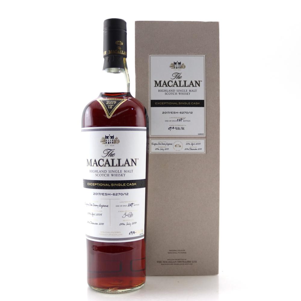 Macallan 2005 Exceptional Cask #6270-12 75cl / US Import