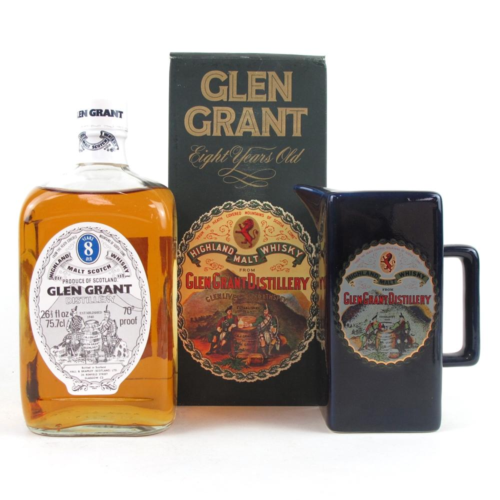 Glen Grant 8 Year Old 1970s / Including Jug