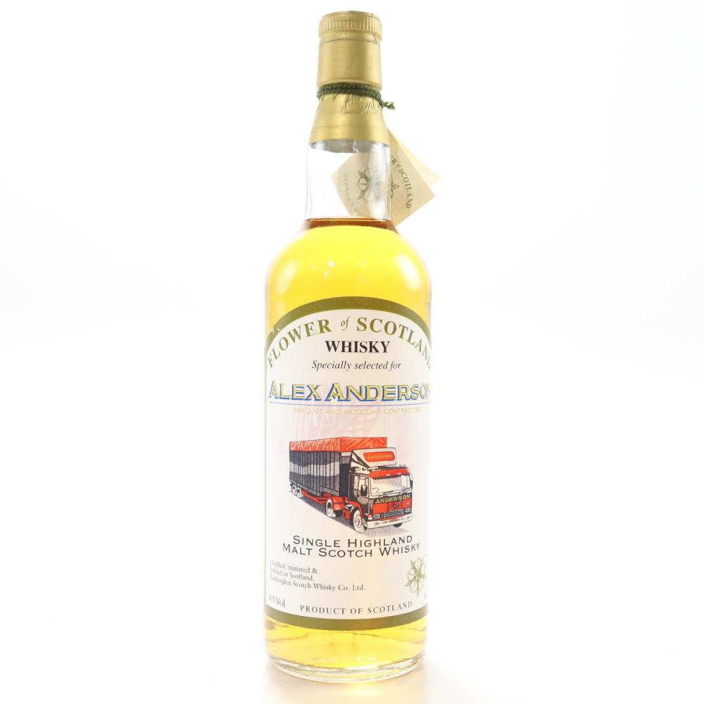 Flower of Scotland Highland Single Malt / Alex Anderson