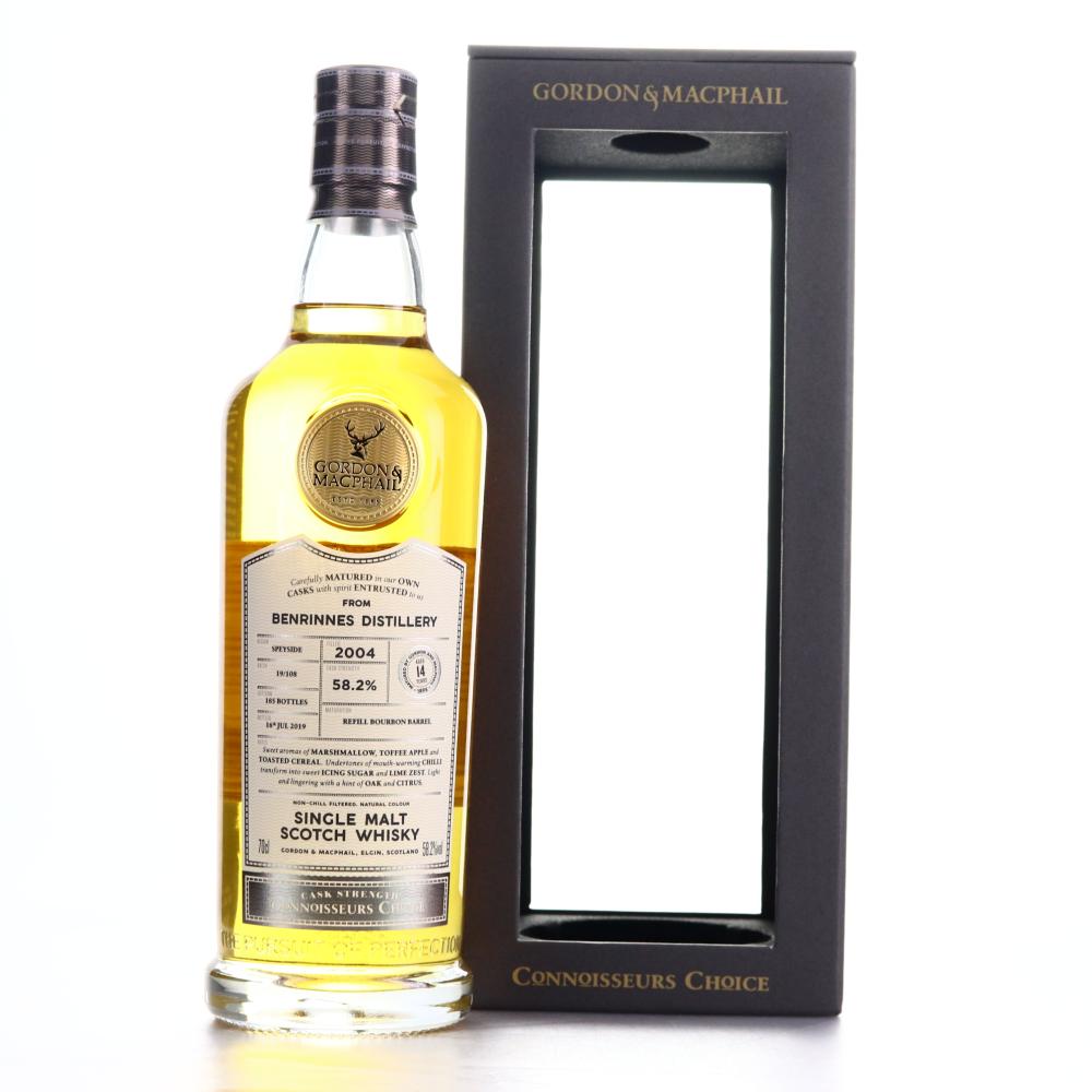 Benrinnes 2004 Gordon and MacPhail 14 Year Old Batch #19/108