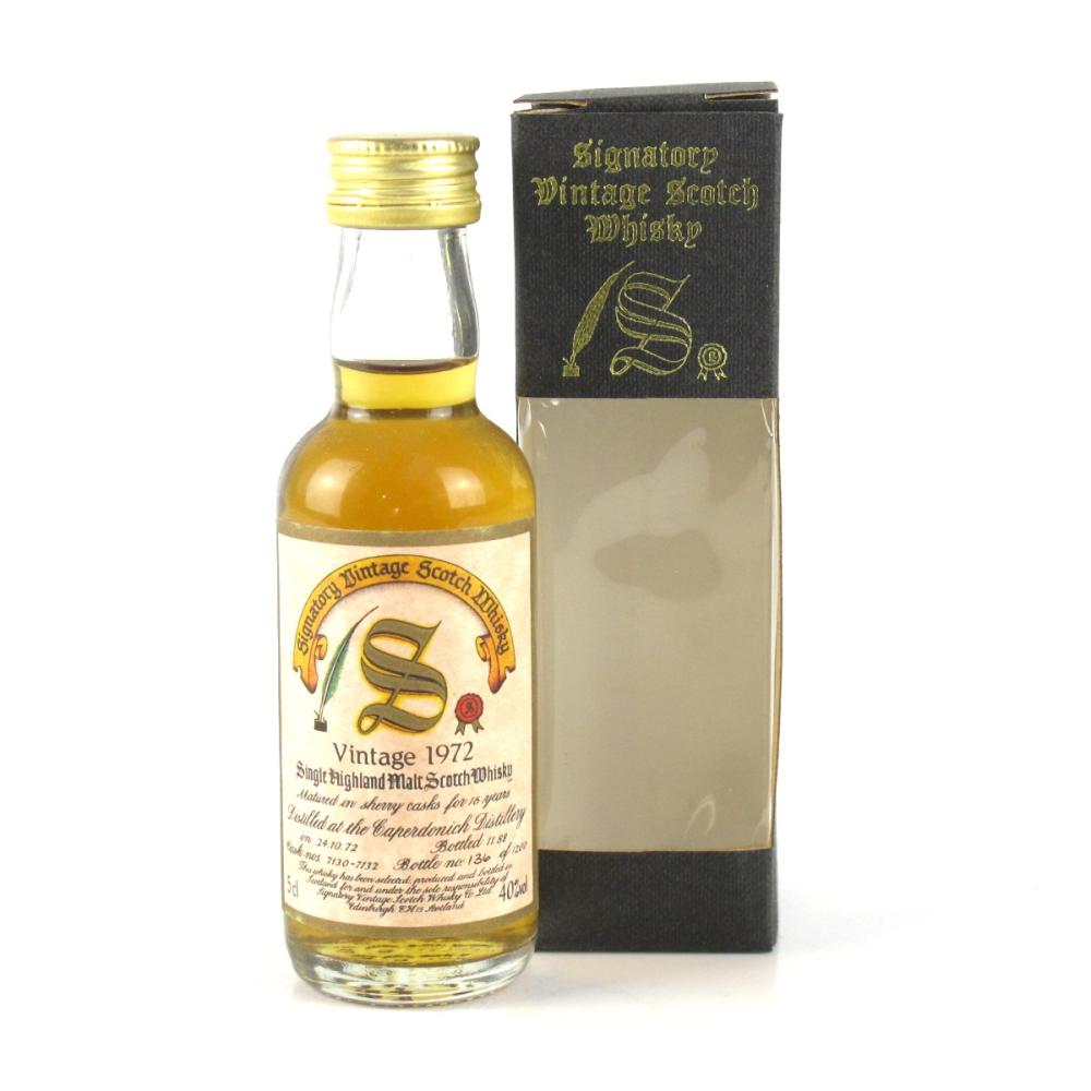 Caperdonich 1972 Signatory Vintage 16 Year Old 5cl