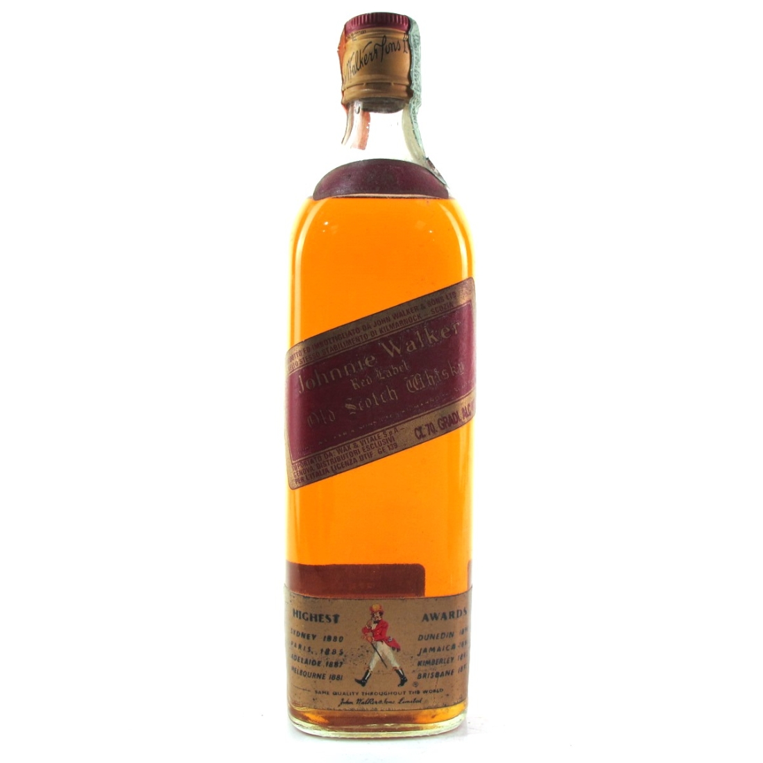 Johnnie Walker Red Label / Wax and Vitale Import
