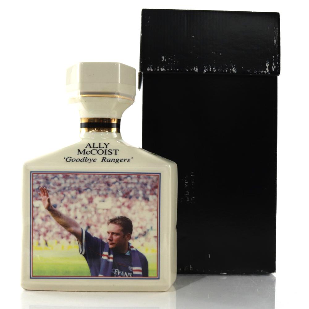 Ally McCoist 'Goodbye Rangers' Pointers Decanter