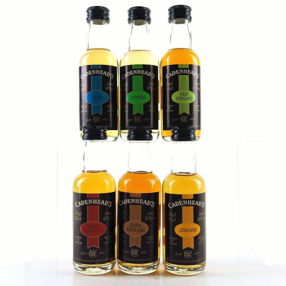 Miscellaneous Cadenhead's Regional Miniature Selection 6 x 5cl