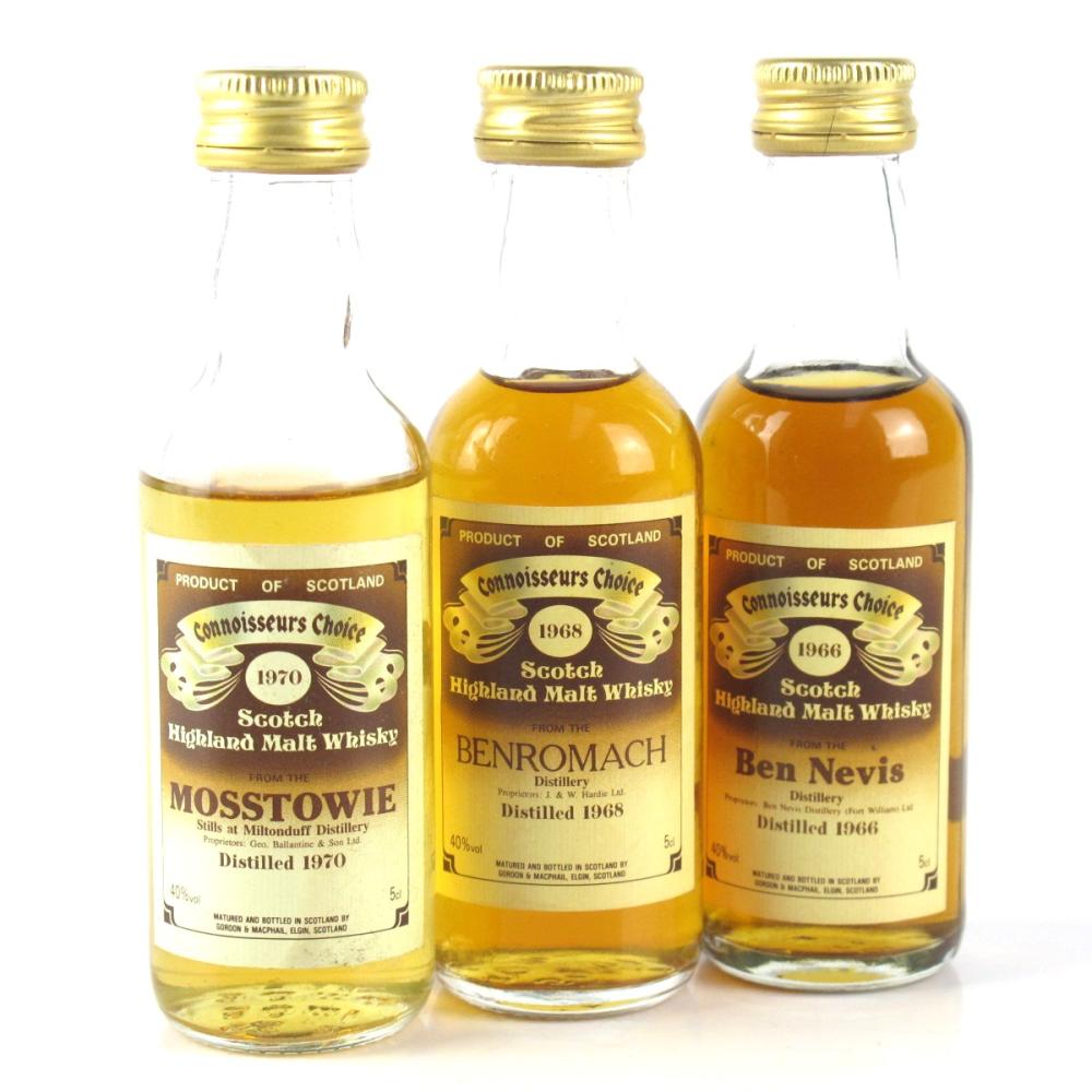 Miscellaneous Gordon and MacPhail Miniatures 3 x 5cl / Includes Mosstowie