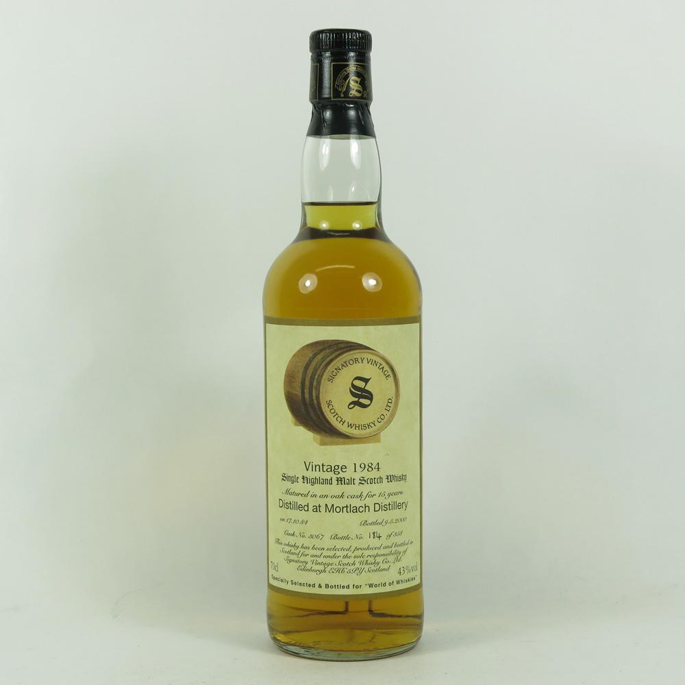 Mortlach 1984 Signatory Vintage 15 Year Old
