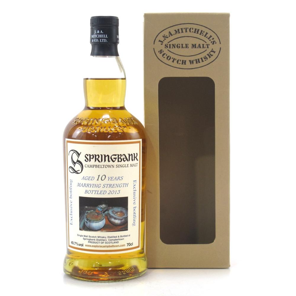 Springbank 10 Year Old Marrying Strength 2013 / Cadenhead Shop Exclusive