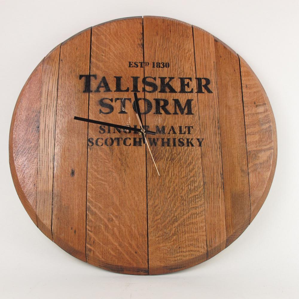 Talisker Storm Faux Cask End Clock