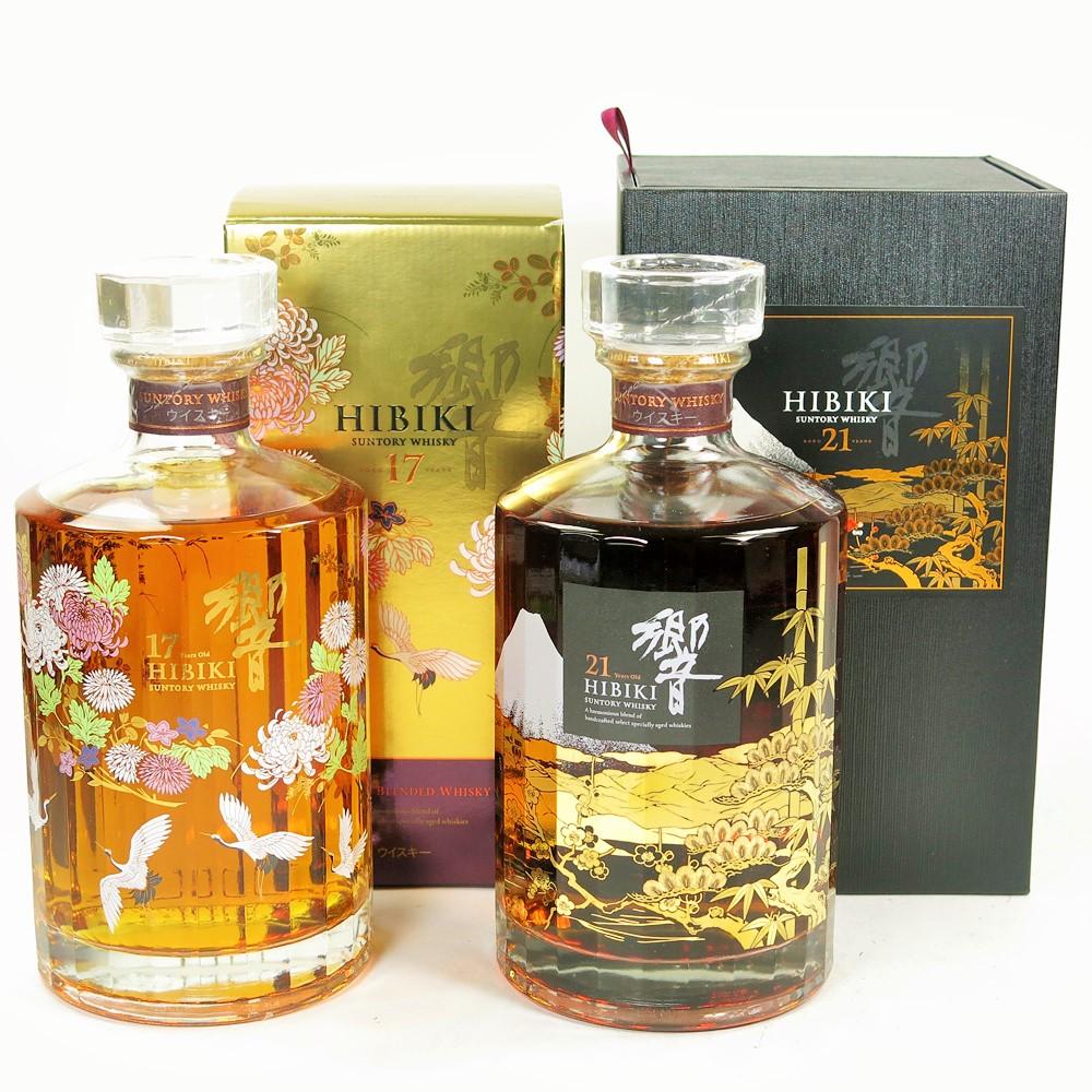 Hibiki 17 and 21 Year Old Kacho Fugetsu Edition