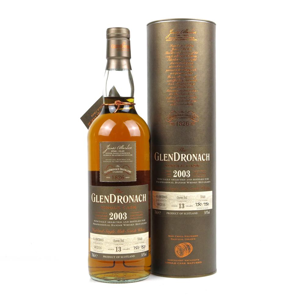 Glendronach 2003 Single Cask 13 Year Old #5948 / Danish Exclusive