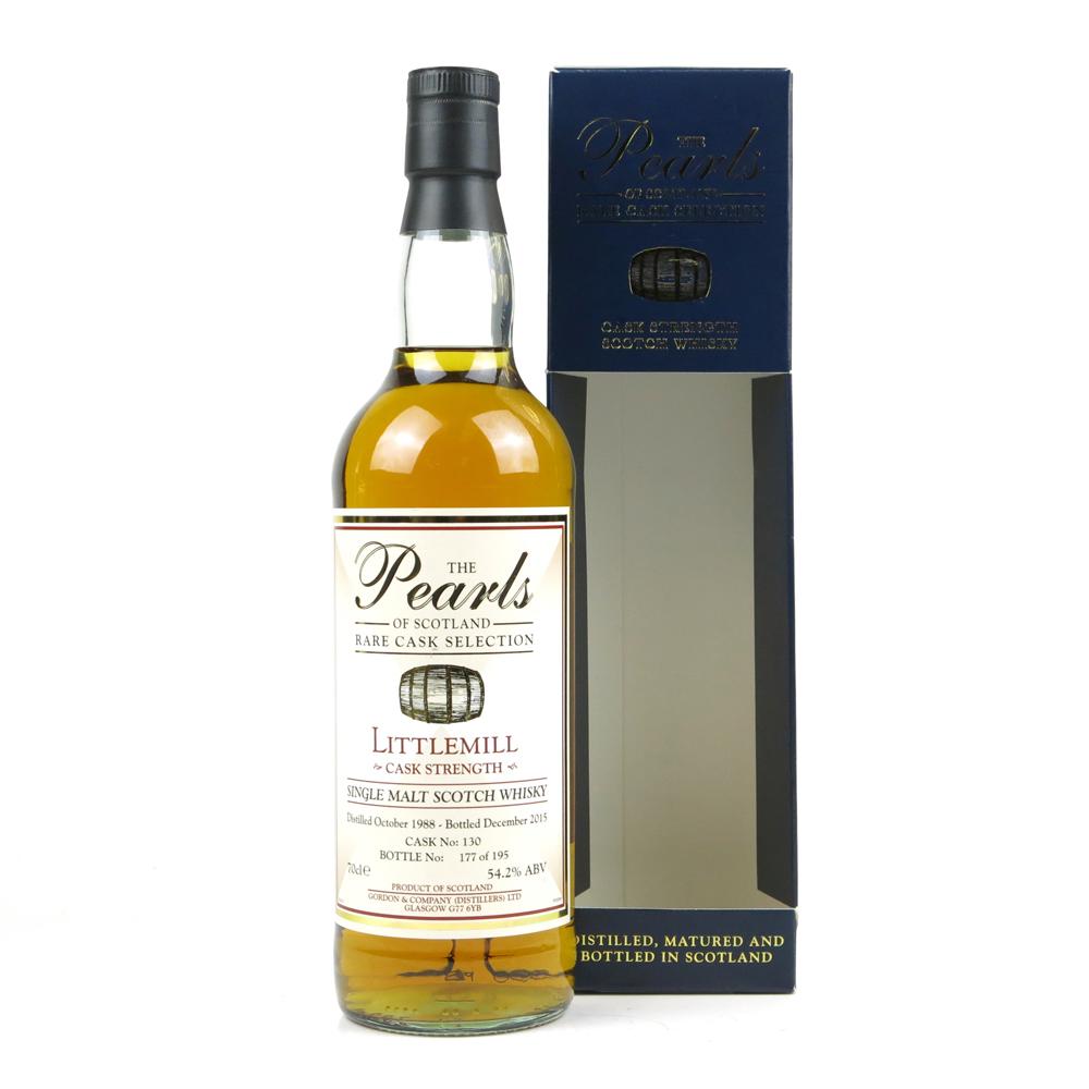 Littlemill 1988 Pearls of Scotland 27 Year Old