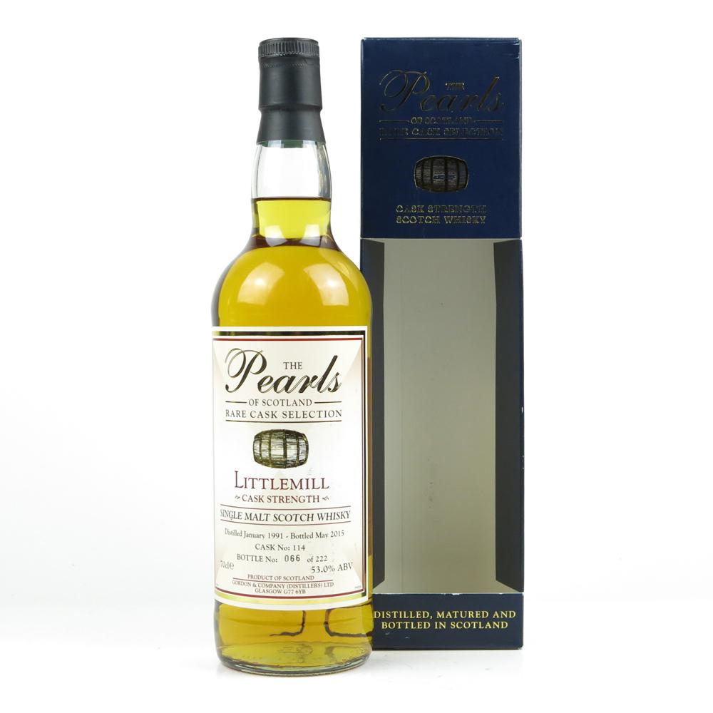 Littlemill 1991 Pearls of Scotland 24 Year Old