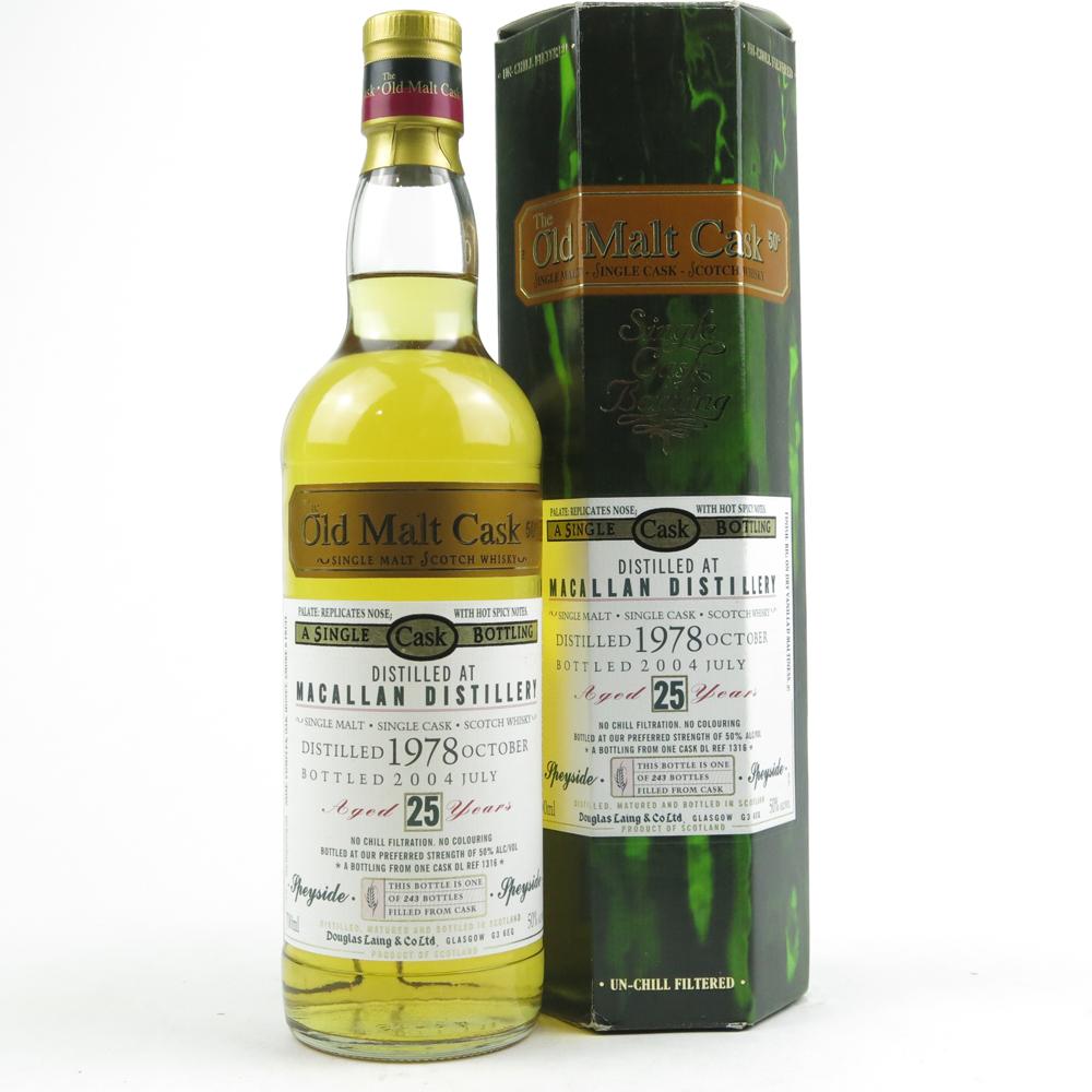 Macallan 1978 Douglas Laing 25 Year Old 