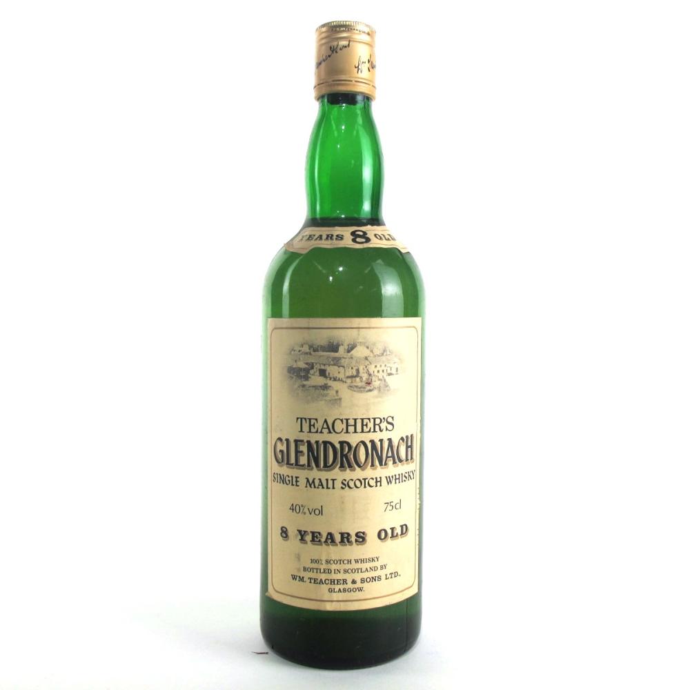 Glendronach 8 Year Old 1980s / Teacher's