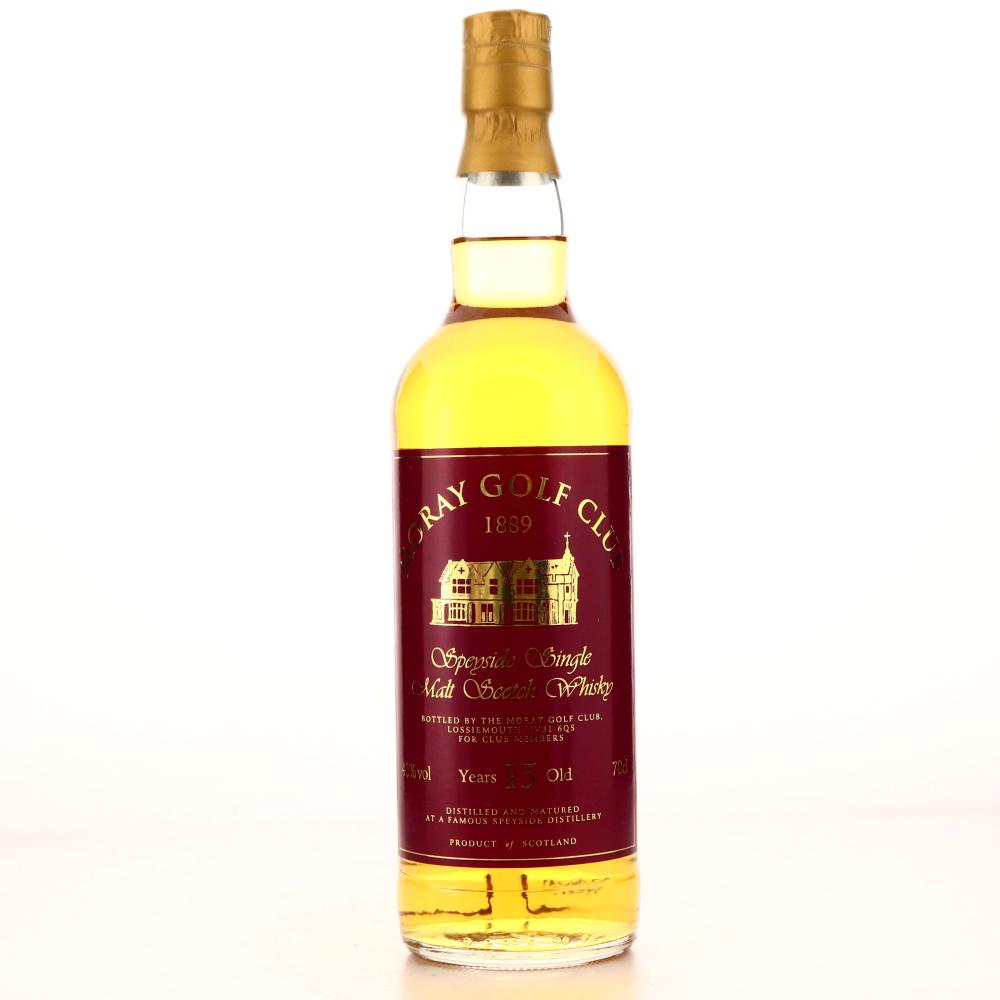 Glen Moray 15 Year Old Single Malt / Moray Golf Club