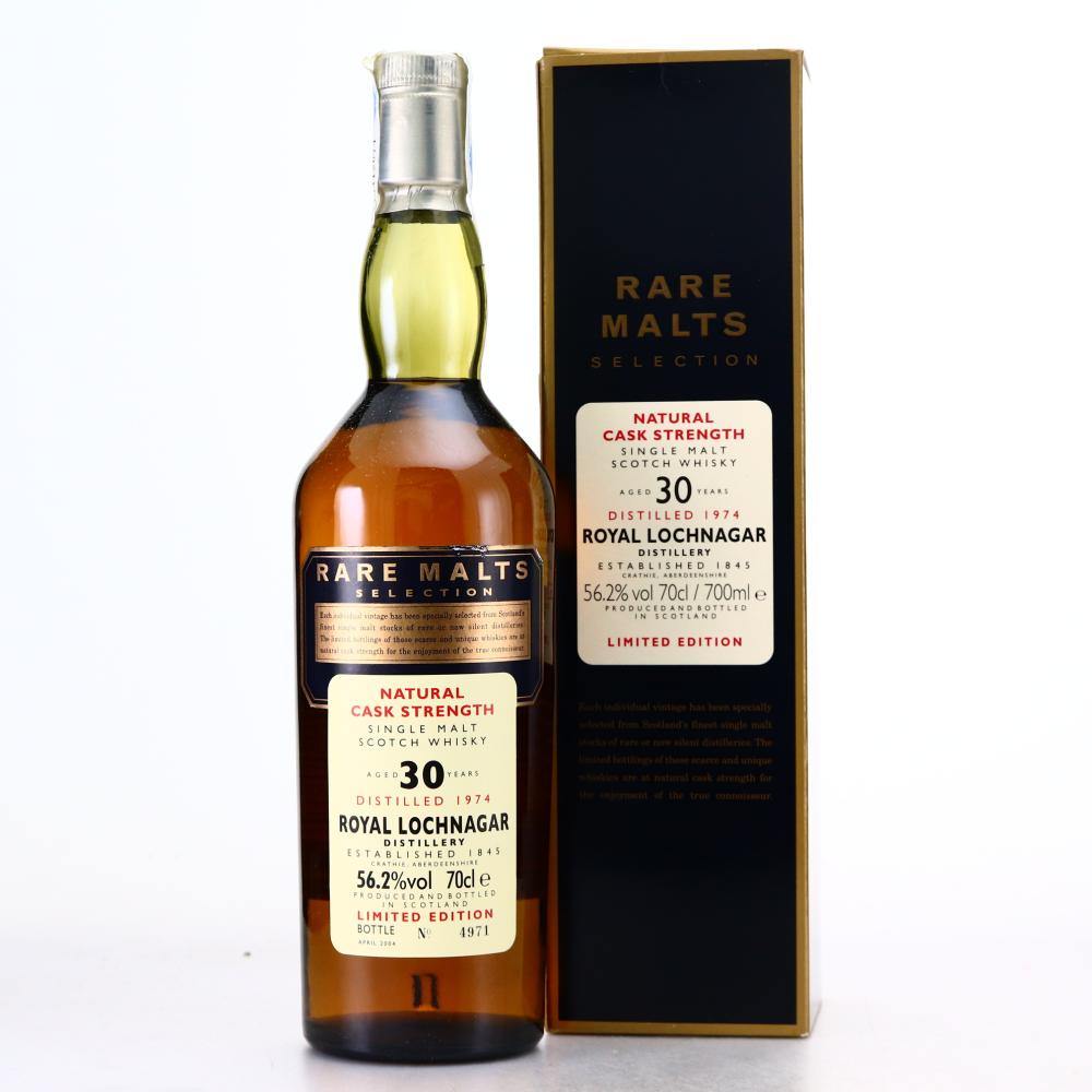 Royal Lochnagar 1974 Rare Malt 30 Year Old / 56.2%