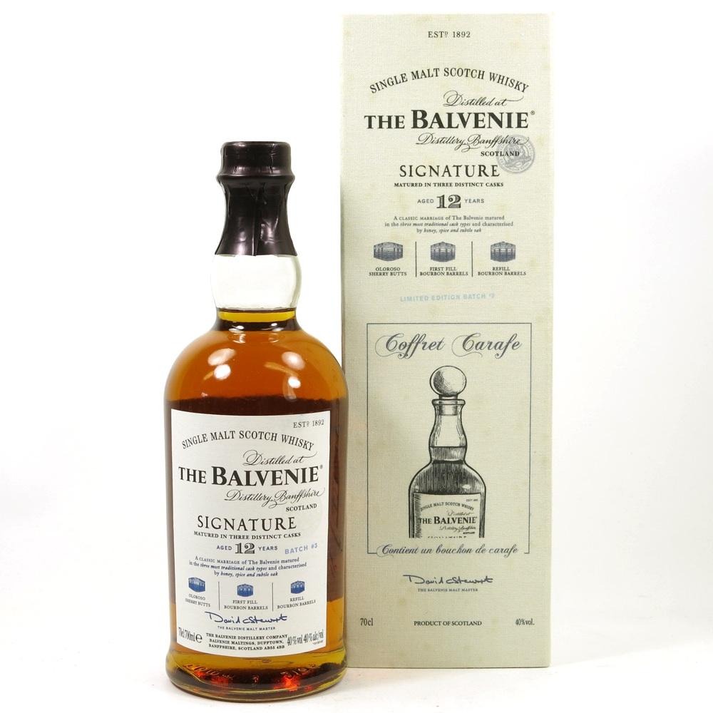 Balvenie Signature 12 Year Old Batch 003 Coffret Carafe 