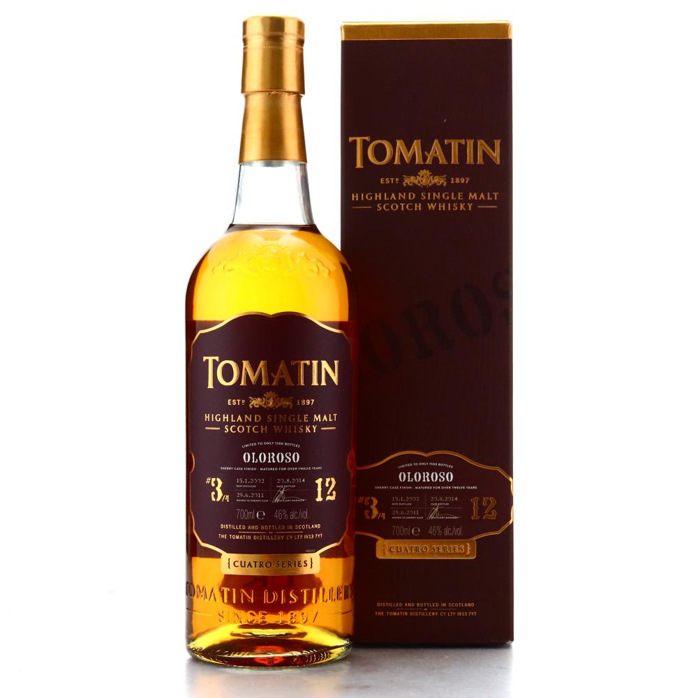 Tomatin 2002 Oloroso Finish 12 Year Old Cuatro #3