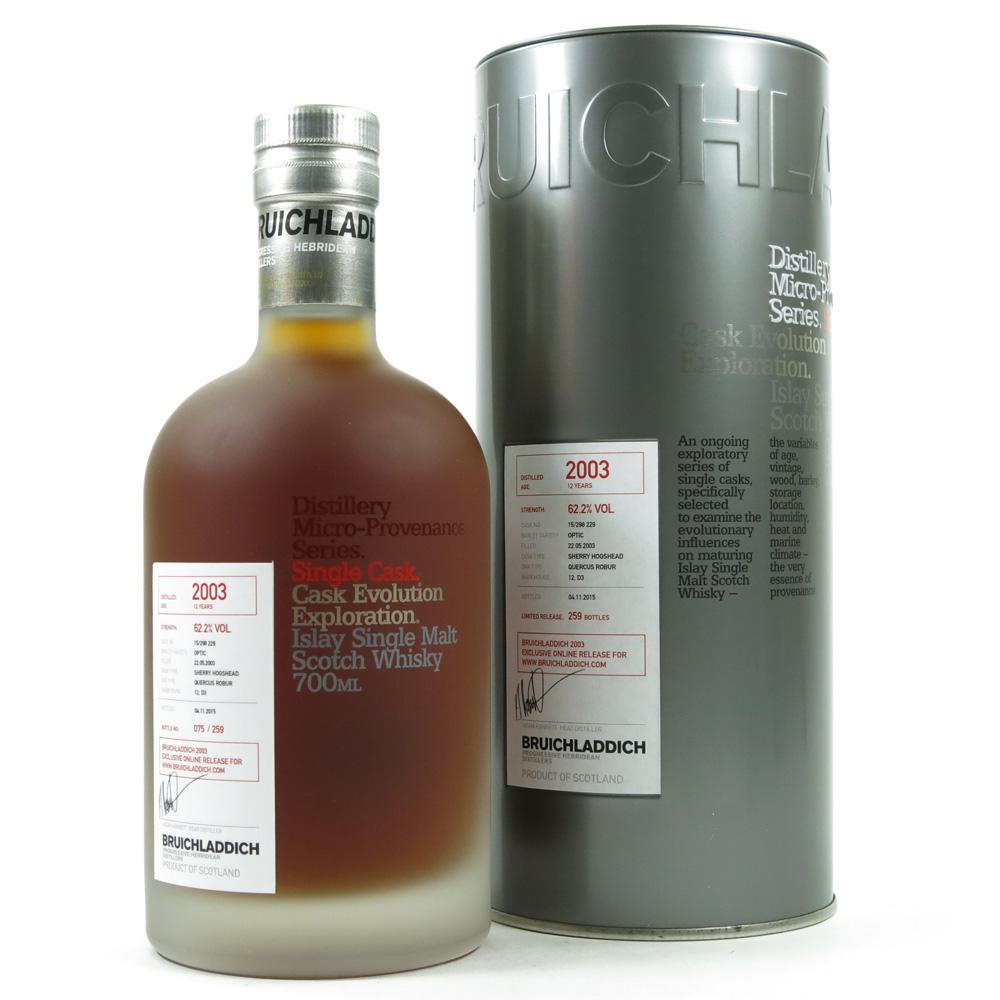 Bruichladdich 2003 Micro Provenance 12 Year Old