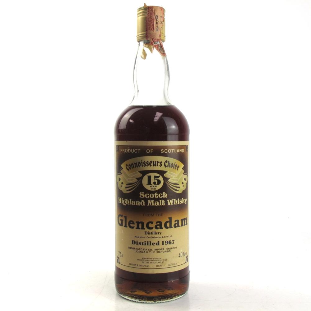 Glencadam 1967 Gordon and MacPhail 15 Year Old / Pinerolo Imports