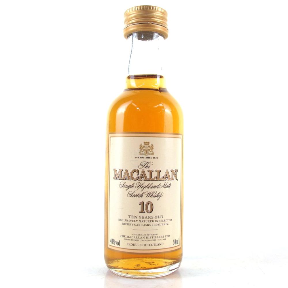 Macallan 10 Year Old Miniature 5cl / A Study of Albanian Shopping Malls