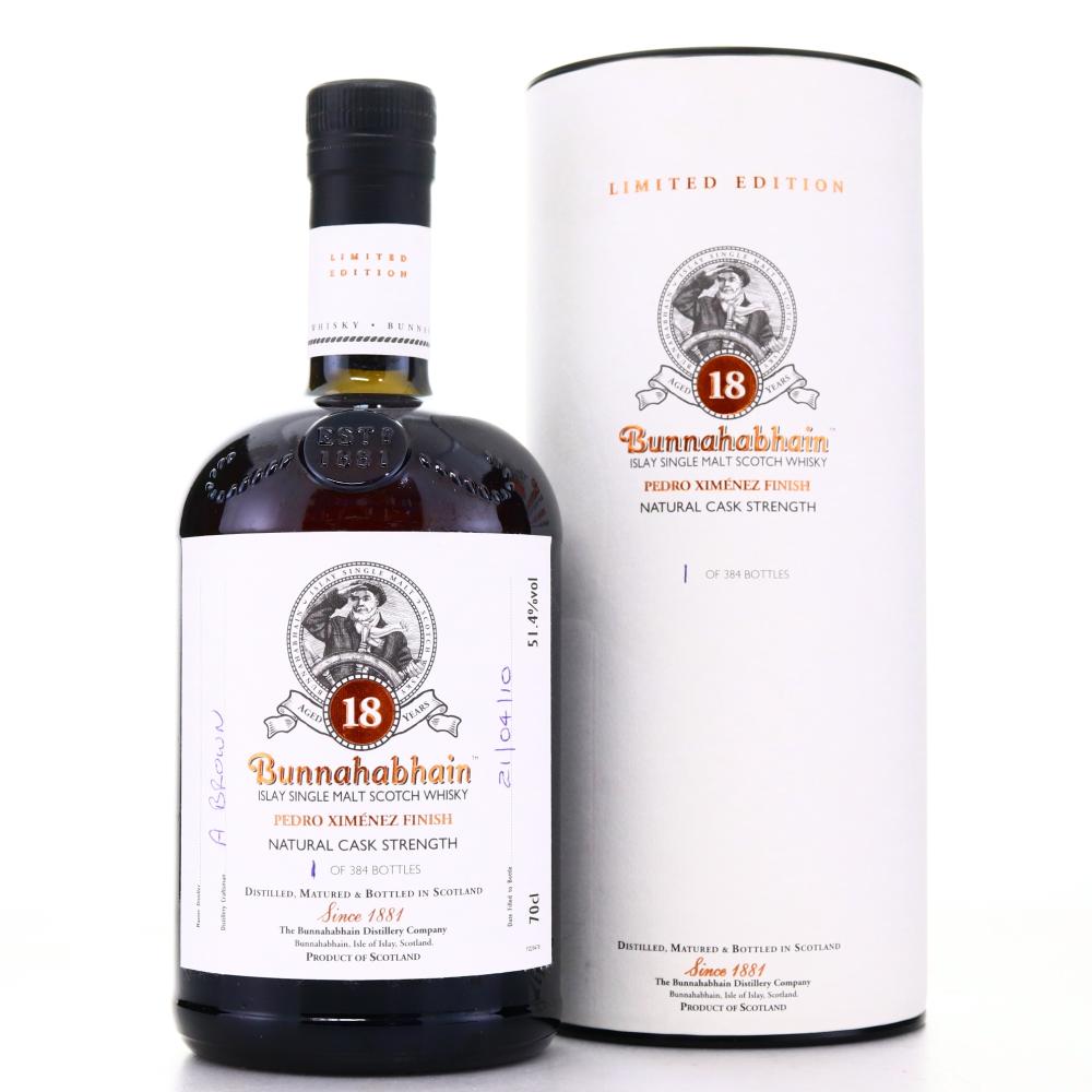 Bunnahabhain 18 Year Old PX Finish / Feis Ile 2010 - Bottle No.1